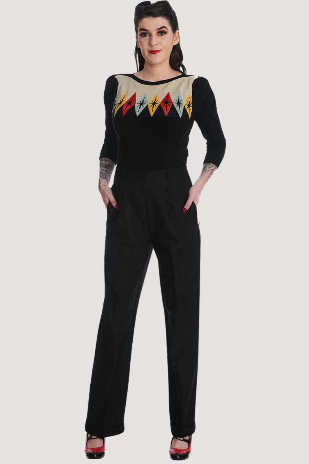 Atomic Star Jumper Black