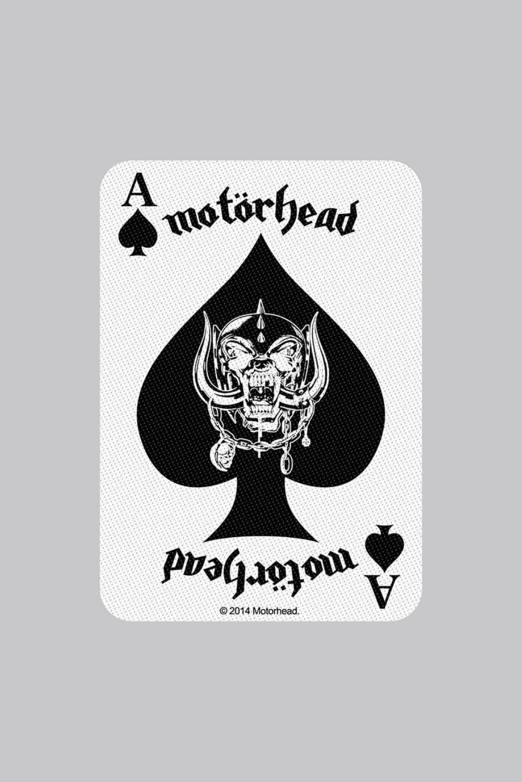 Motörhead Ace Card Patch