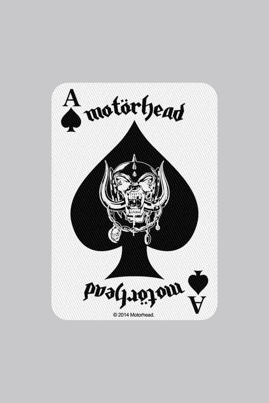 Motörhead Ace Card Patch