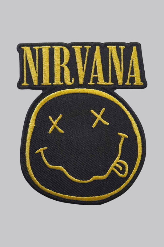 Nirvana Cut Out Logo Patch