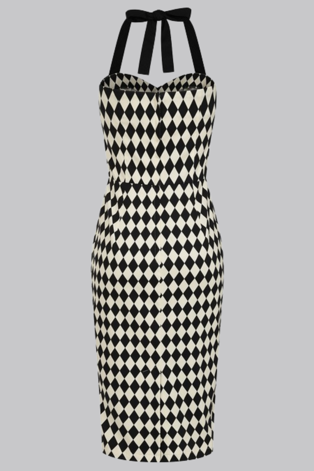 Rhona Harlequin Pencil Dress