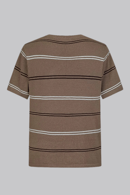 Knitted Striped Shirt