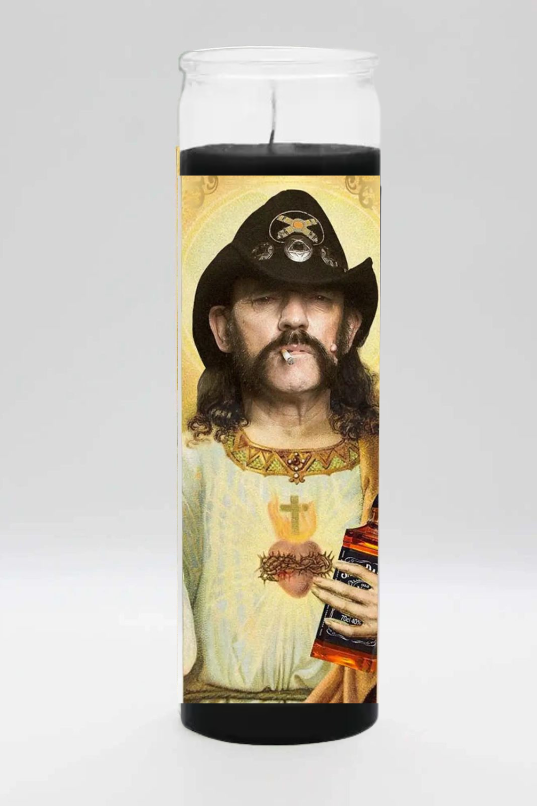 Saint Lemmy Candle (Black Candle)