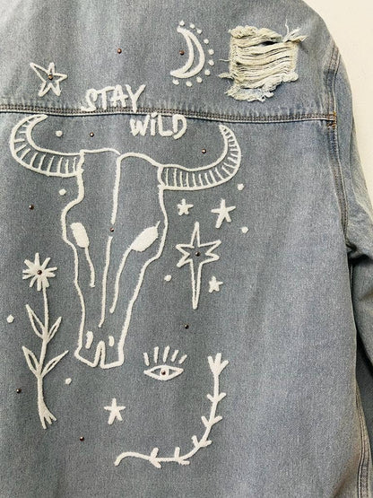 Stay Wild Denim Jacket