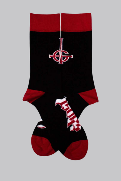 Ghost Socks Red