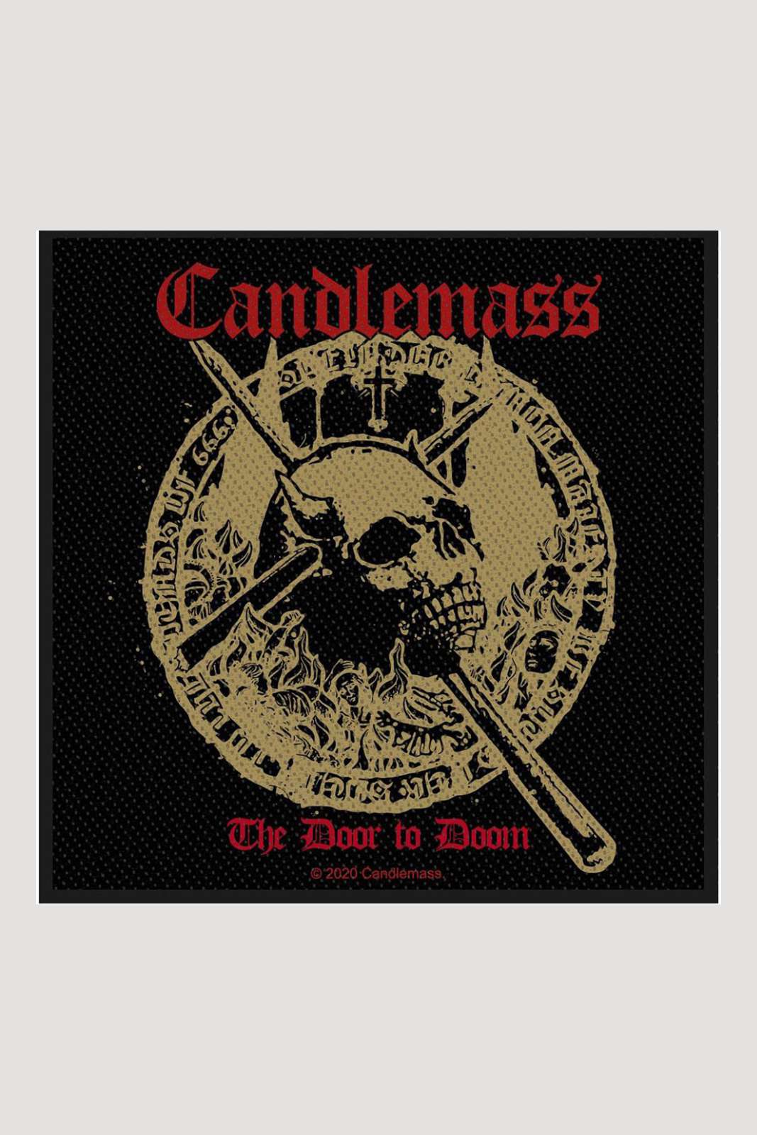 Candlemass The Door to Doom Patch