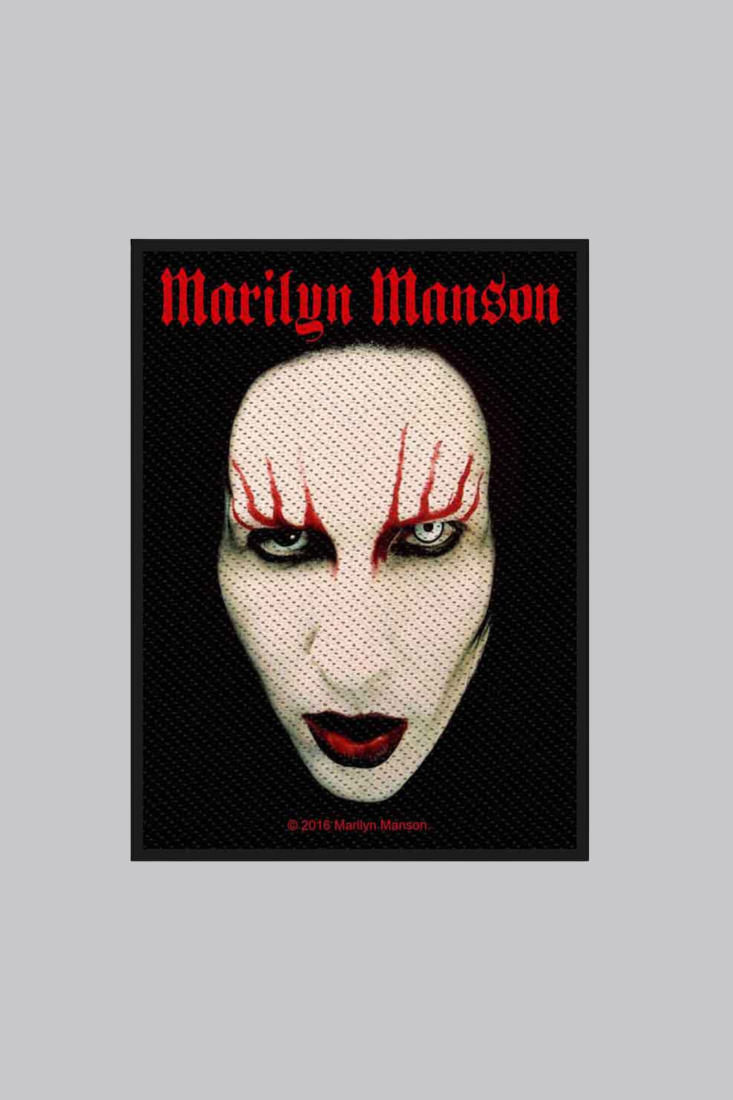 Marilyn Manson Face Patch