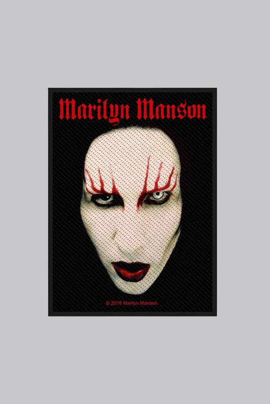 Marilyn Manson Face Patch