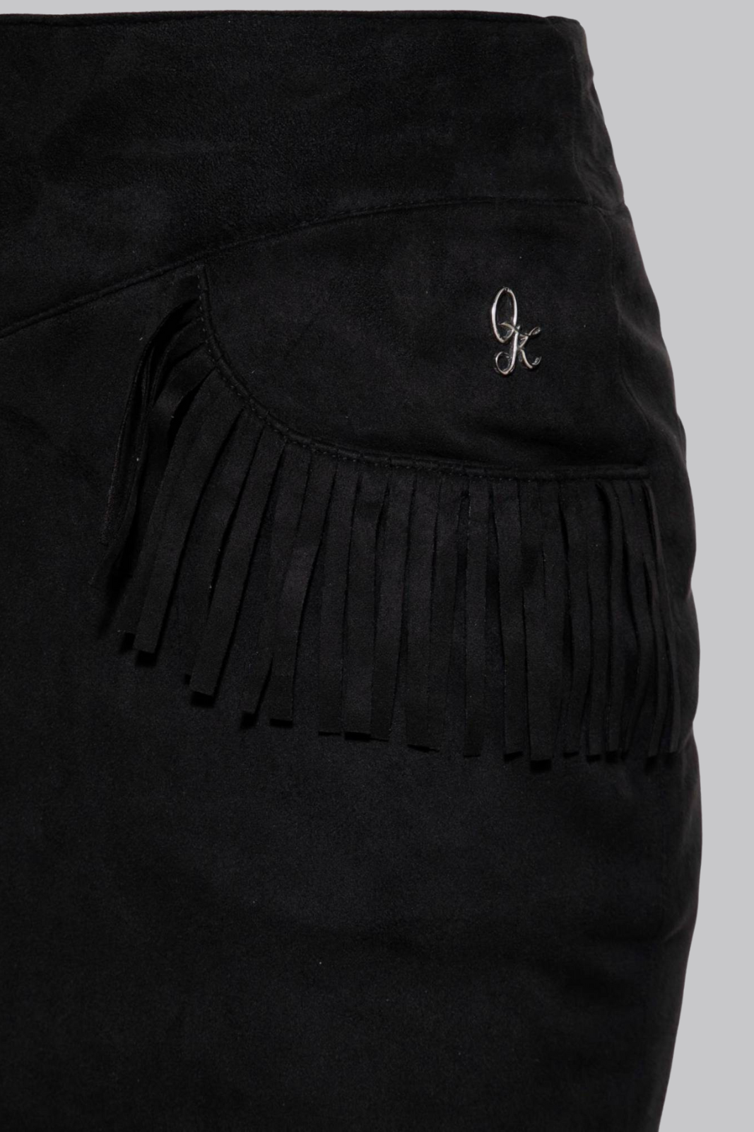 Western Fringed Skirt