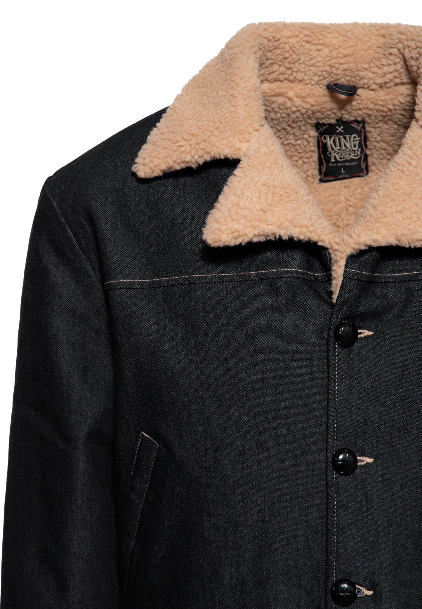 Winter jacket with teddy lining