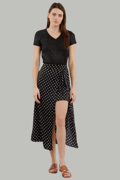 Polkadot Maxi Skirt