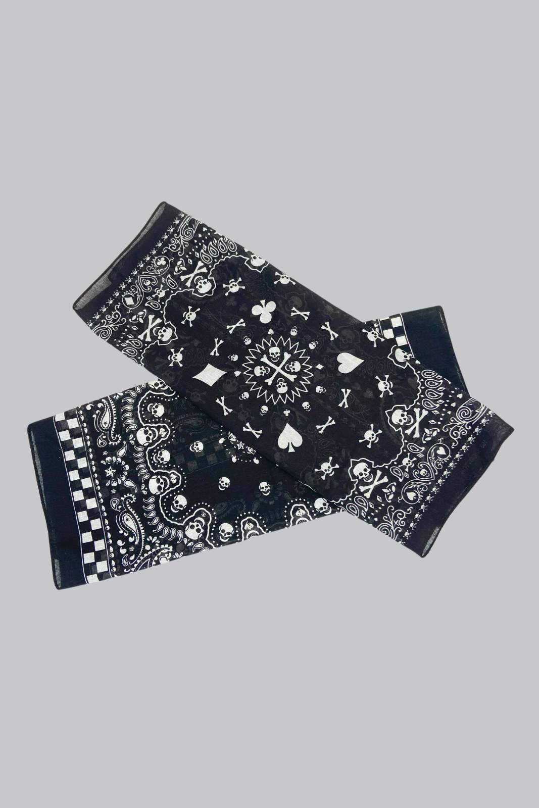 Aces and Skulls Bandana