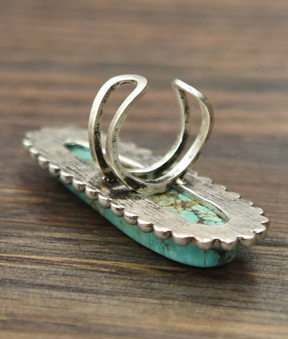 Long Turquoise Ring