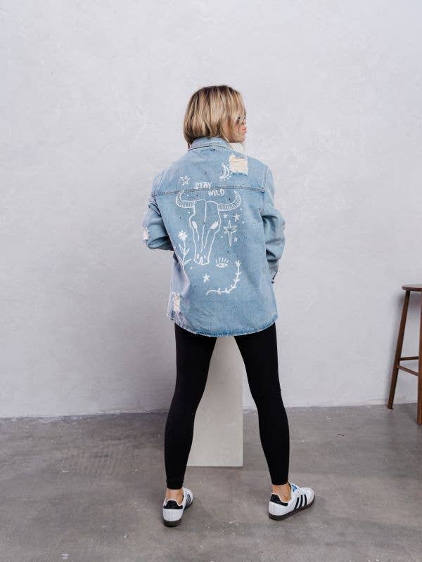 Stay Wild Denim Jacket