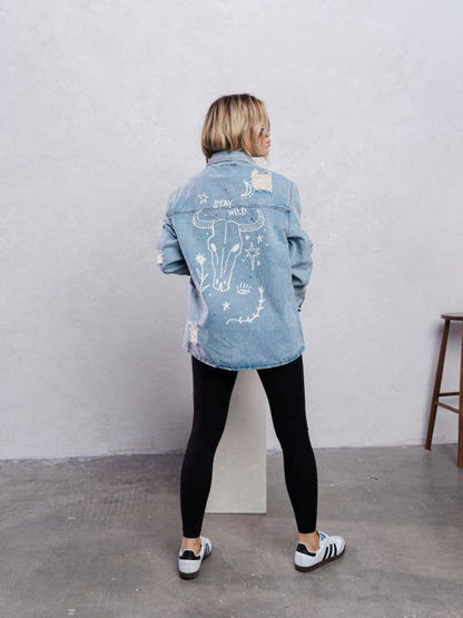 Stay Wild Denim Jacket