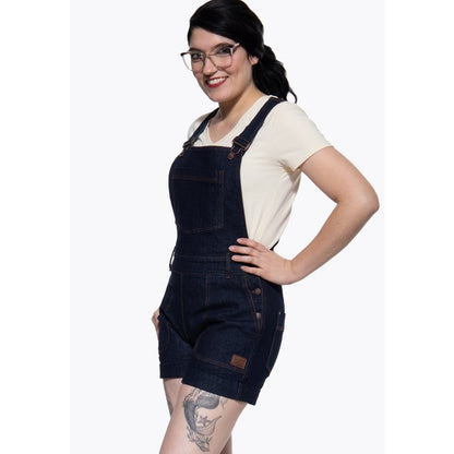 Dark Denim Josie Overalls