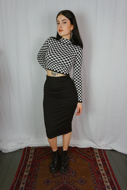 Pencil Skirt Black