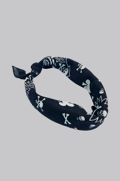 Aces and Skulls Bandana