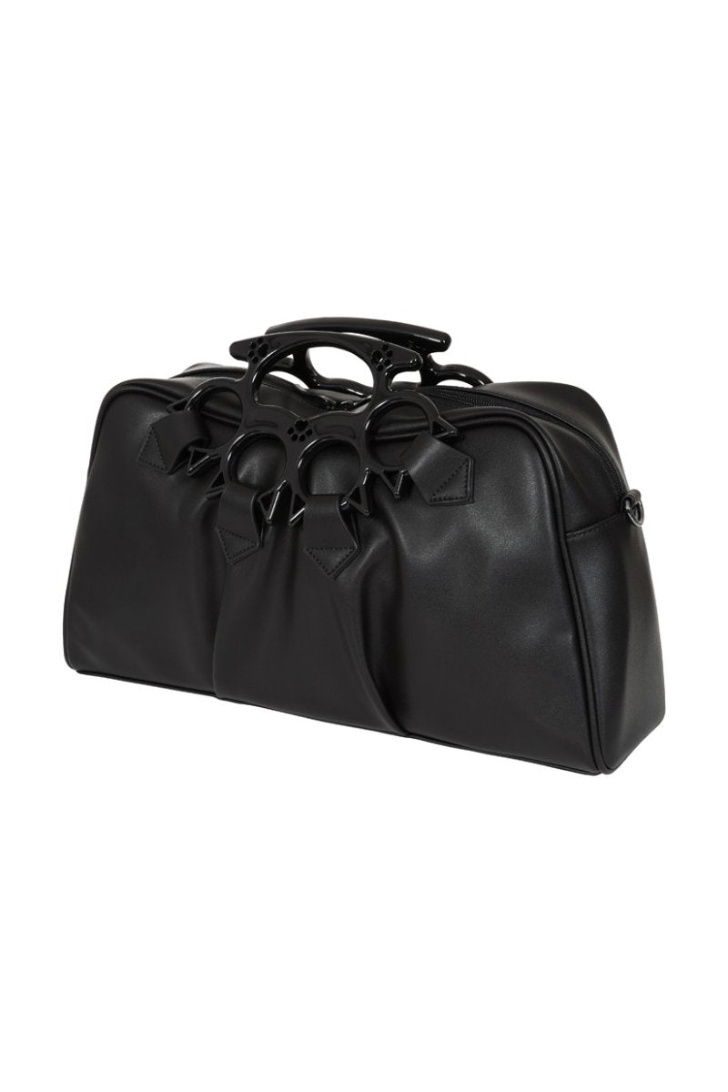 Hex Paws Kitten Knuckle Top Handle Bag