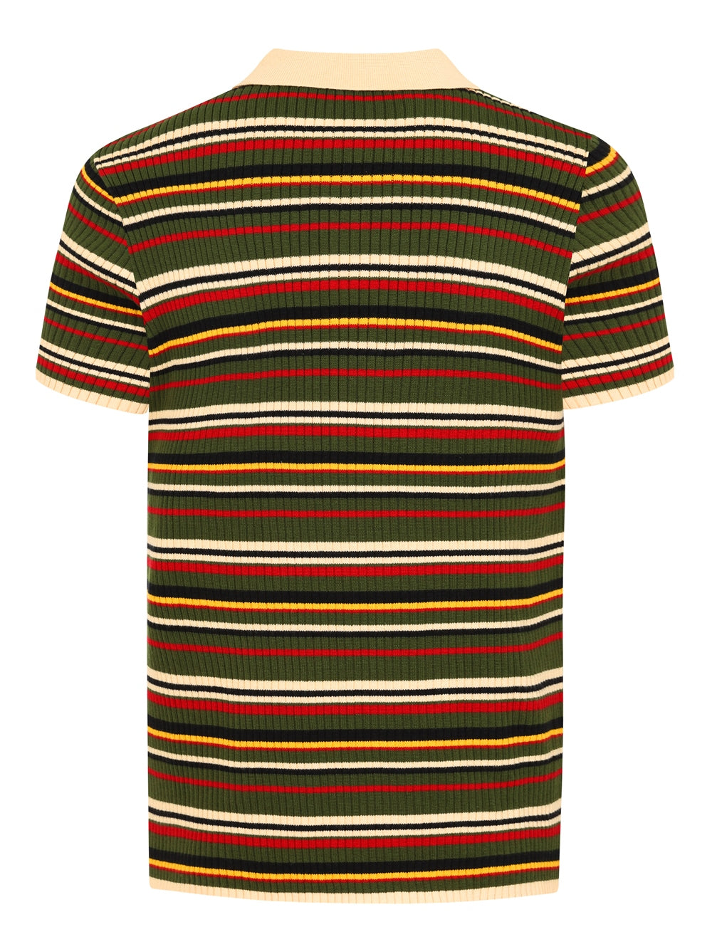 Pablo Striped Knitted Polo