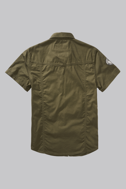 Luis Vintage Shirt Olive