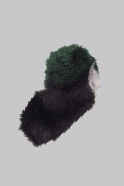 Faux Fur Scarf Emerald