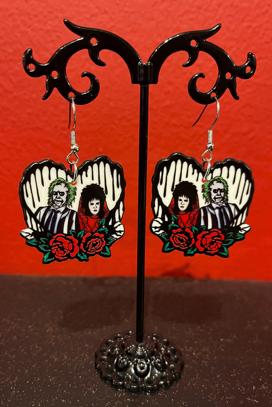 Beetlejuice & Lydia Earrings