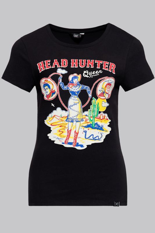 Head Hunter Shirt Queen Kerosin western style