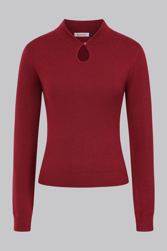 Mara Jumper Burgundy