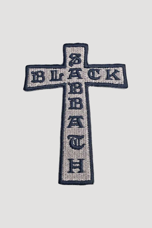 Black Sabbath Cross Patch