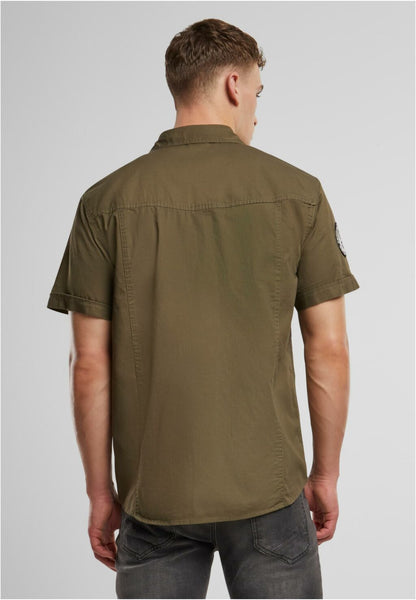 Luis Vintage Shirt Olive