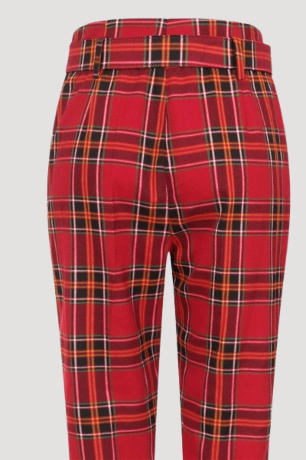 The Berry Check Trousers