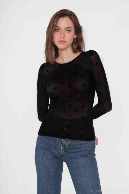 Cross Mesh Top