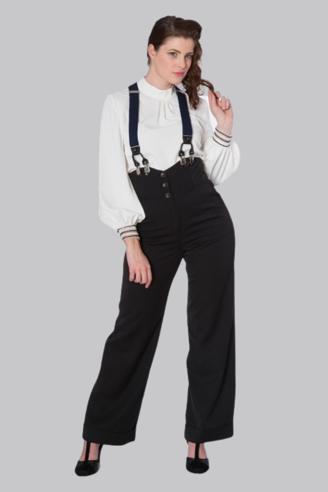 Girl Boss Trousers Black