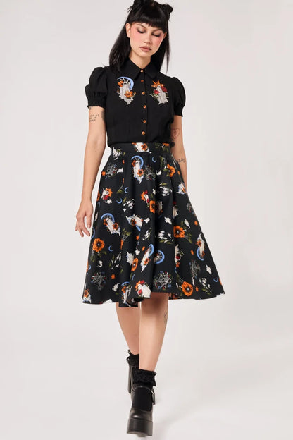 Ghost Flower Skirt
