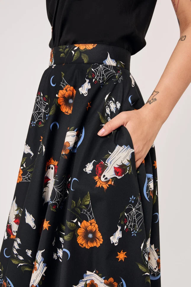 Ghost Flower Skirt