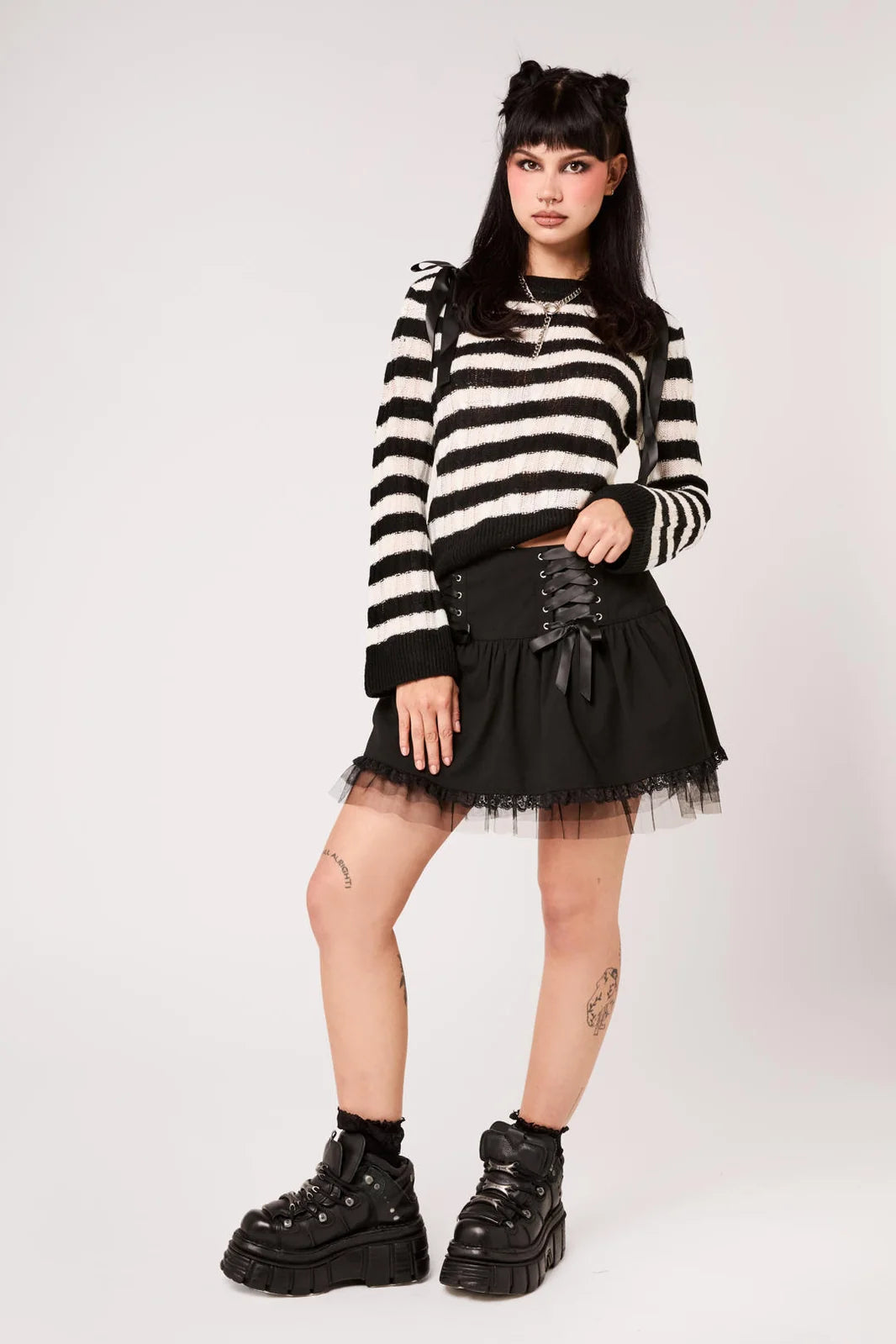 Quinzel C Black Skirt