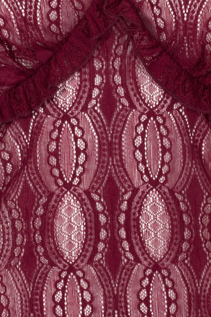 Rhea Top Burgundy
