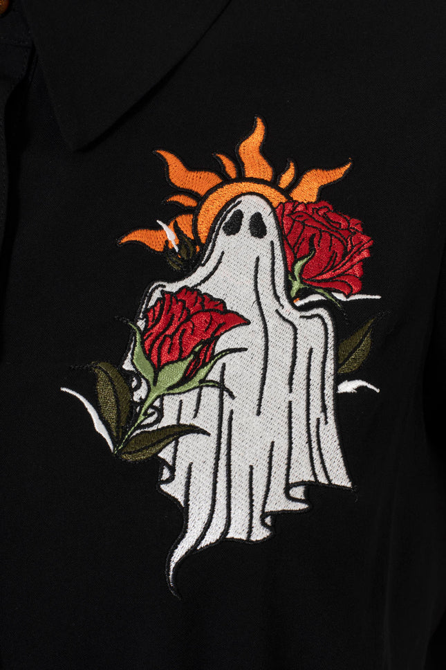 Ghost Flower Blouse