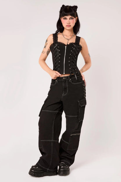 Quinzel C Black Top