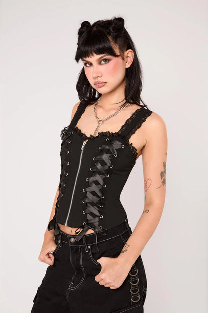 Quinzel C Black Top