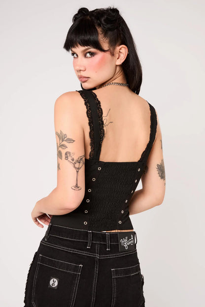 Quinzel C Black Top