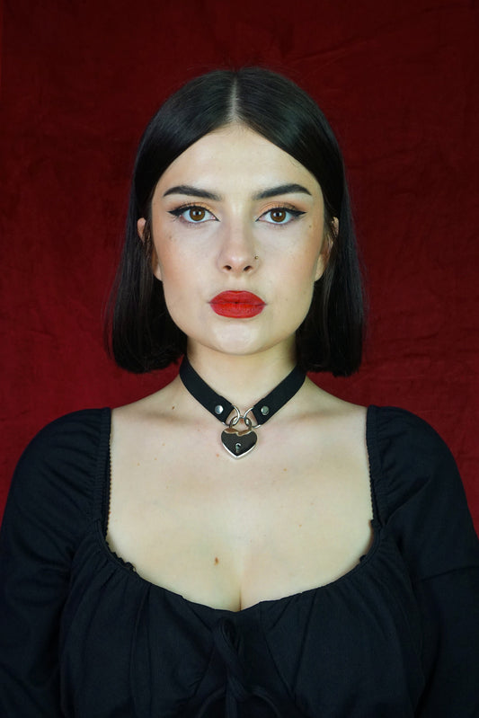 Heart Choker Necklace