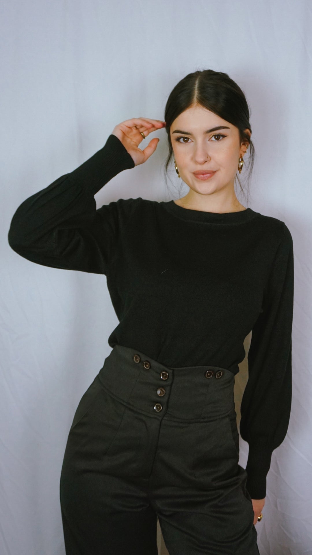 Ella Black Jumper