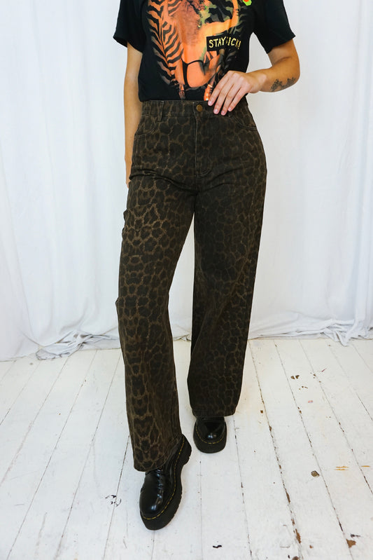 Roxy Leopard Jeans