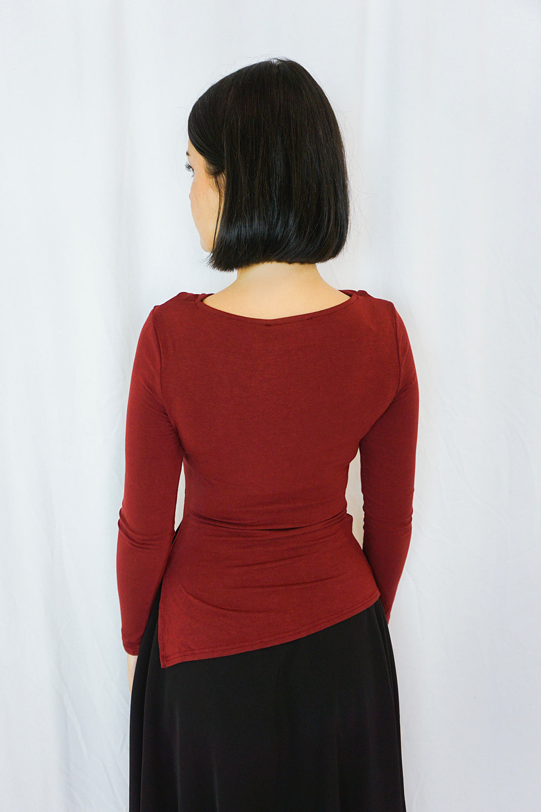 Lenore Longsleeve Burgundy
