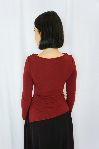 Lenore Longsleeve Burgundy