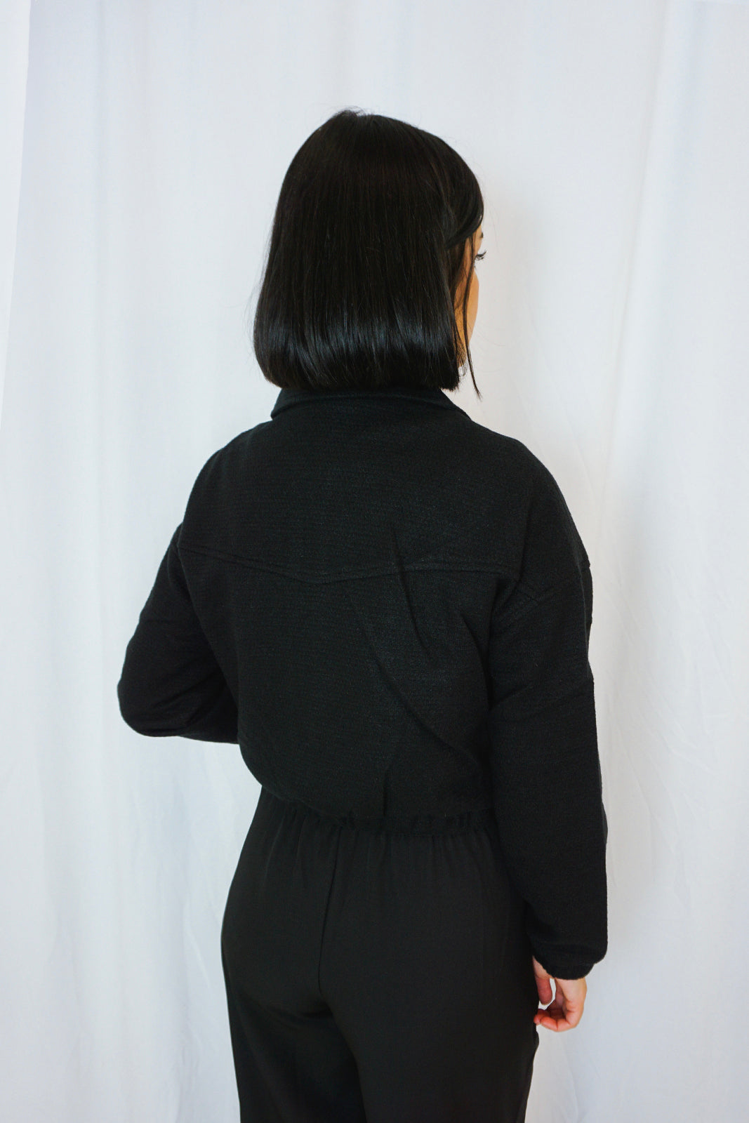 Black Bomber Jacket