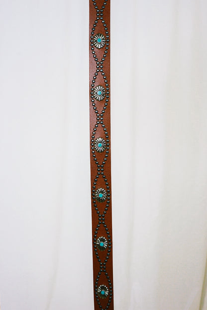 Tan & Turquoise Belt
