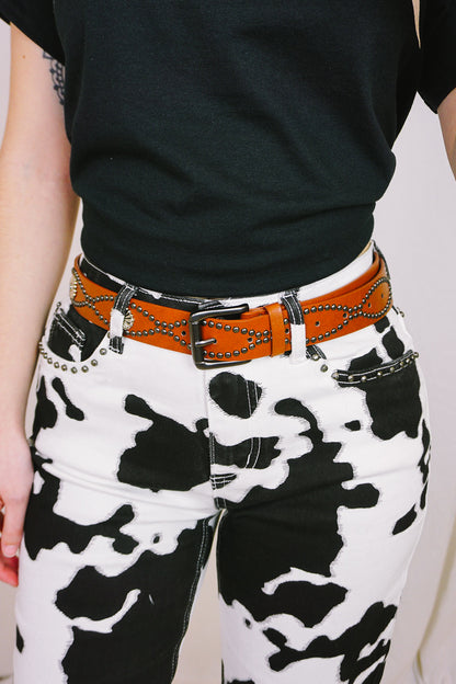 Tan & Turquoise Belt